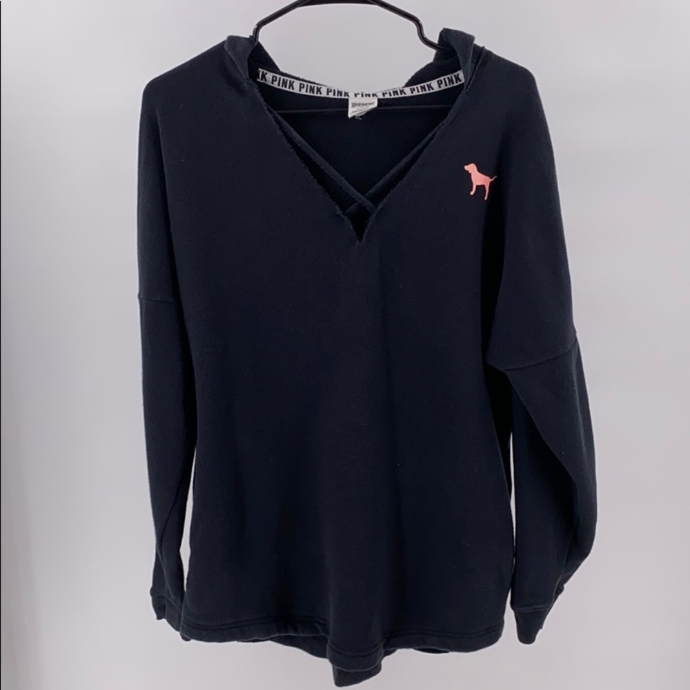 Pink Victoria’s Secret Black sweater